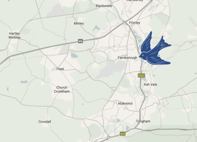 Bluebird clearance co house clearance services areas we cover Farnborough